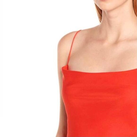 Finders Keepers Nostalgia Midi Slip Dress 20190362 Women's Red Size 8 NWT - Picture 10 of 16